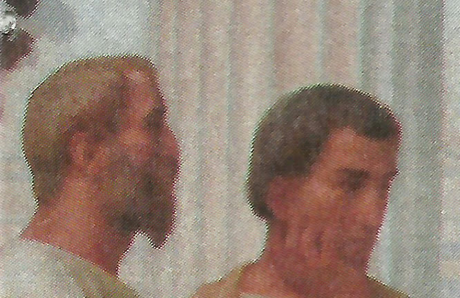 Aulo Cornélio Celso, detalhe do painel de Veloso Salgado