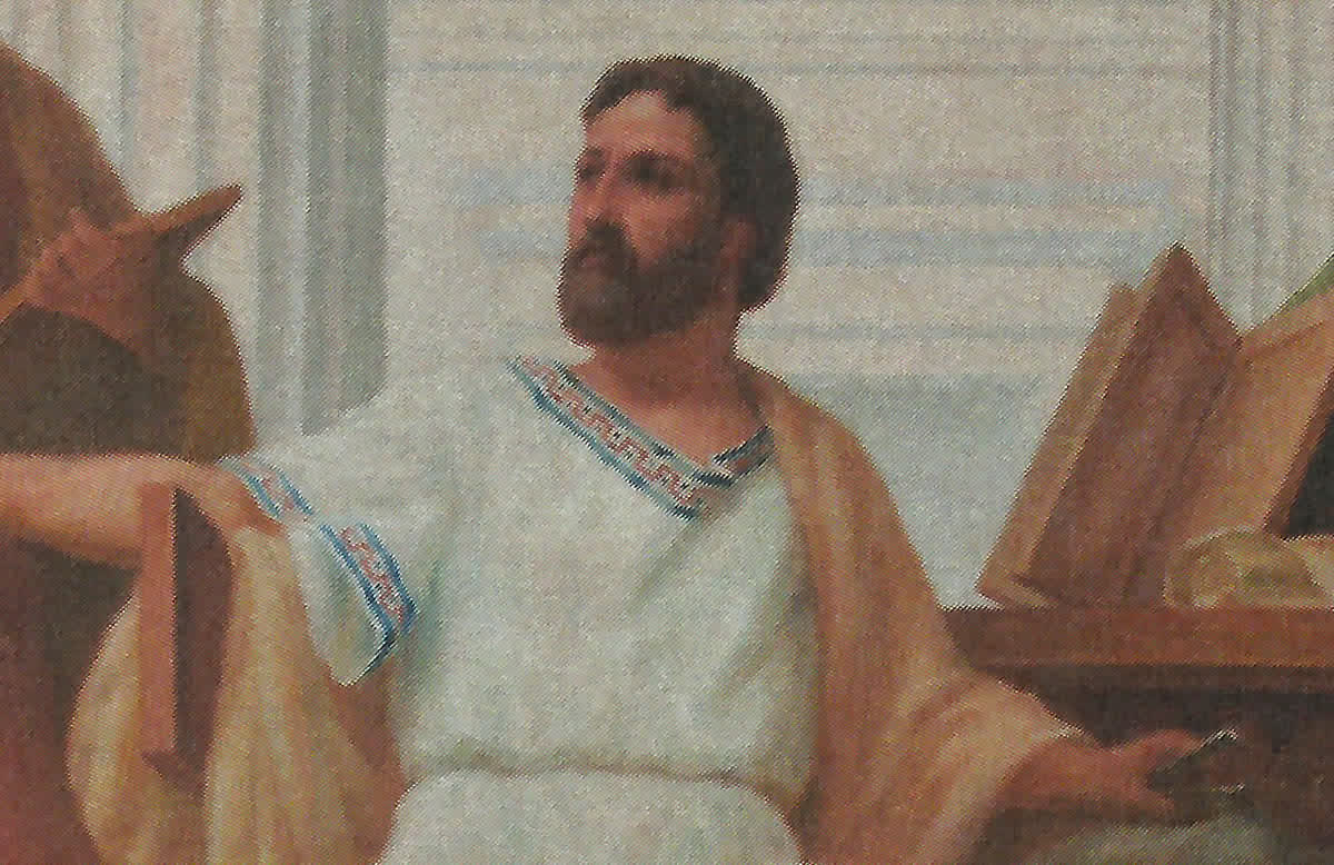 Galeno de Pérgamo, detalhe do painel de Veloso Salgado