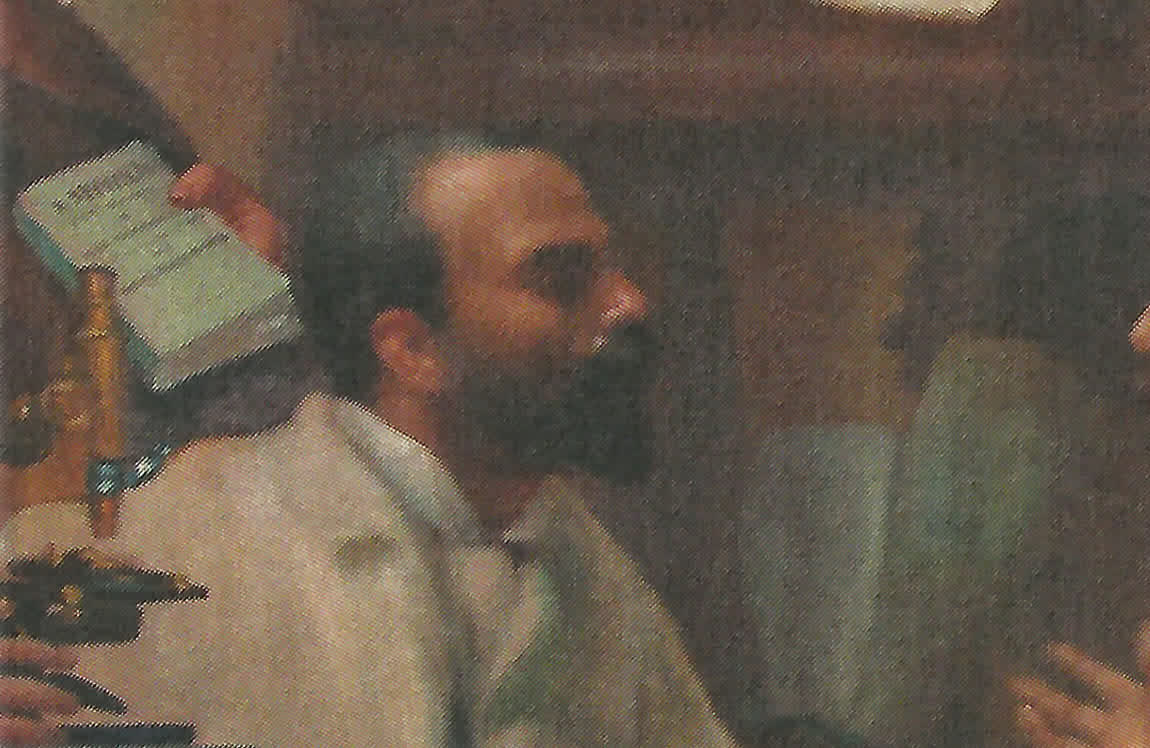 Câmara Pestana, detalhe do painel de Veloso Salgado